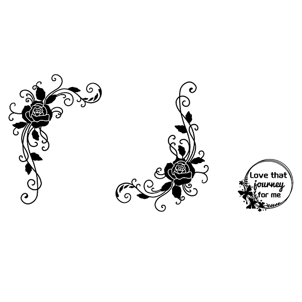 PandaHall PVC Wall Stickers, for Home Living Room Bedroom Wall Decoration, Flower Pattern, 400x300mm PVC Flower
PandaHall PVC Wall Stickers, for Home Living Room Bedroom Wall Decoration, Flower Pattern, 400x300mm PVC Flower