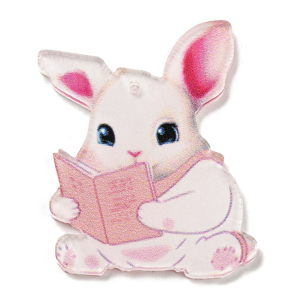 PandaHall Easter Acrylic Pendants,, Rabbit, 41.5x31x2mm, Hole: 1.6mm Acrylic Rabbit Pink
PandaHall Easter Acrylic Pendants,, Rabbit, 41.5x31x2mm, Hole: 1.6mm Acrylic Rabbit Pink
