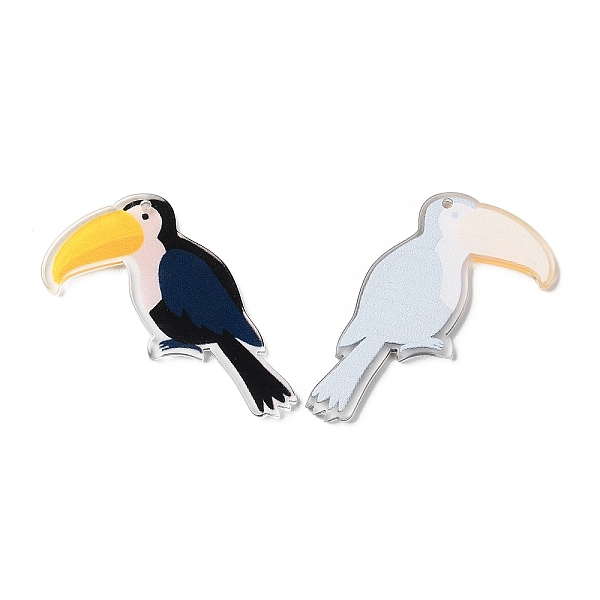 PandaHall Translucent Resin Pendants, Bird Charms, Black, 44x25.5x2.5mm, Hole: 1.5mm Resin Bird Black
PandaHall Translucent Resin Pendants, Bird Charms, Black, 44x25.5x2.5mm, Hole: 1.5mm Resin Bird Black