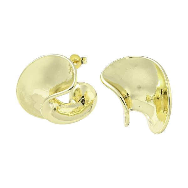PandaHall Rack Plating Brass Twist Stud Earrings, Half Hoop Earrings, Cadmium Free & Lead Free, Real 18K Gold Plated, 20.5x16.5mm Brass...
PandaHall Rack Plating Brass Twist Stud Earrings, Half Hoop Earrings, Cadmium Free & Lead Free, Real 18K Gold Plated, 20.5x16.5mm Brass...
