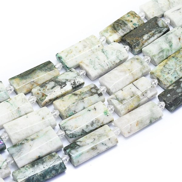 PandaHall Natural Tree Agate Beads Strands, Rectangle, Faceted, 27~29x13~14x6~7mm, Hole: 1.5mm, about 12pcs/Strand, 14.96 inch(38cm) Tree...
PandaHall Natural Tree Agate Beads Strands, Rectangle, Faceted, 27~29x13~14x6~7mm, Hole: 1.5mm, about 12pcs/Strand, 14.96 inch(38cm) Tree...