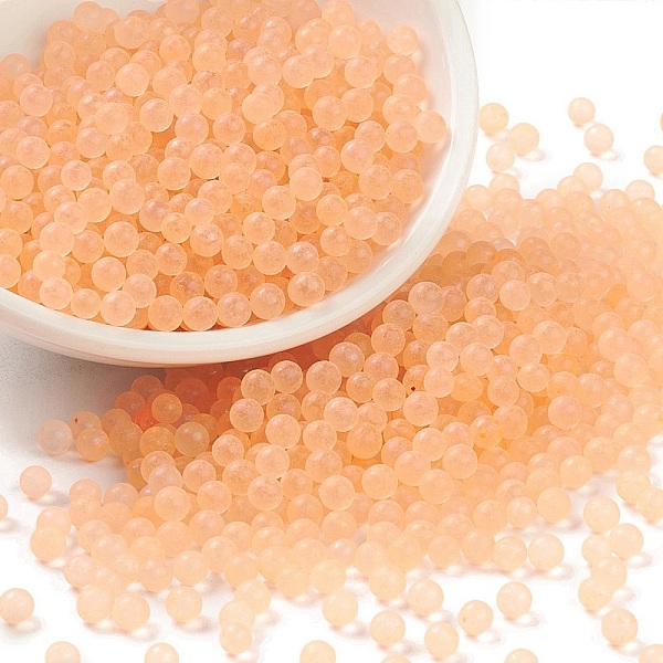 PandaHall Luminous Transparent Glass Seed Round Beads, No Hole/Undrilled, Grade A, Sandy Brown, 3~3.5mm, about 7500pcs/bag Glass
PandaHall Luminous Transparent Glass Seed Round Beads, No Hole/Undrilled, Grade A, Sandy Brown, 3~3.5mm, about 7500pcs/bag Glass