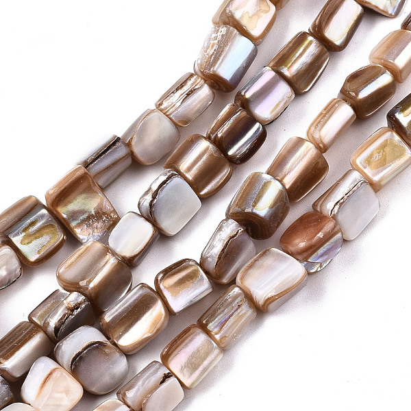 PandaHall Natural Freshwater Shell Beads Strands, Nuggets, Camel, 5~12x5~8x4~8mm, Hole: 0.7mm, about 54~57pcs/strand, 14.96~15.35 inch..., Brown
PandaHall Natural Freshwater Shell Beads Strands, Nuggets, Camel, 5~12x5~8x4~8mm, Hole: 0.7mm, about 54~57pcs/strand, 14.96~15.35 inch..., Brown