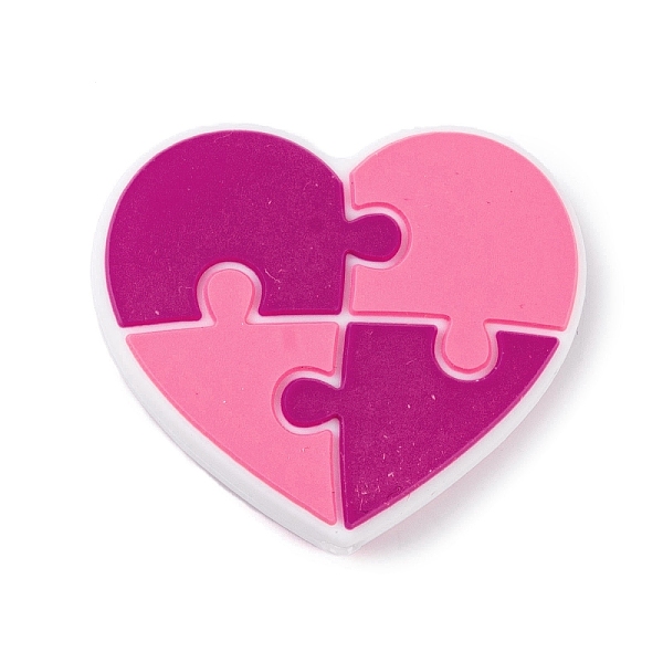 PandaHall Food Grade Eco-Friendly Autism Pink Puzzle Silicone Focal Beads, Silicone Teething Beads, Heart, 26x30x8mm, Hole: 2.8mm Silicone...
PandaHall Food Grade Eco-Friendly Autism Pink Puzzle Silicone Focal Beads, Silicone Teething Beads, Heart, 26x30x8mm, Hole: 2.8mm Silicone...