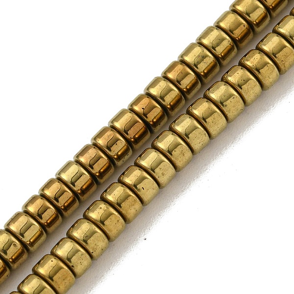 PandaHall Electroplated Synthetic Non-magnetic Hematite Beads Strands, Disc, Heishi Beads, Golden Plated, 3.5x2mm, Hole: 1mm, about..., Gold
PandaHall Electroplated Synthetic Non-magnetic Hematite Beads Strands, Disc, Heishi Beads, Golden Plated, 3.5x2mm, Hole: 1mm, about..., Gold