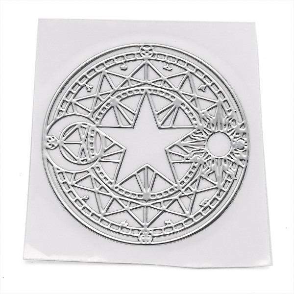 PandaHall Self Adhesive Brass Stickers, Scrapbooking Stickers, for Epoxy Resin Crafts, Flat Round with Star, Platinum, 3.1x0.05cm Brass Star
PandaHall Self Adhesive Brass Stickers, Scrapbooking Stickers, for Epoxy Resin Crafts, Flat Round with Star, Platinum, 3.1x0.05cm Brass Star