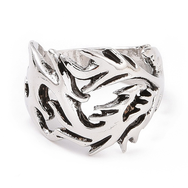 PandaHall Dragon Alloy Wide Band Rings for Men, Punk Hollow Cuff Rings, Antique Silver, US Size 9(18.9mm), 5~18mm Alloy
PandaHall Dragon Alloy Wide Band Rings for Men, Punk Hollow Cuff Rings, Antique Silver, US Size 9(18.9mm), 5~18mm Alloy
