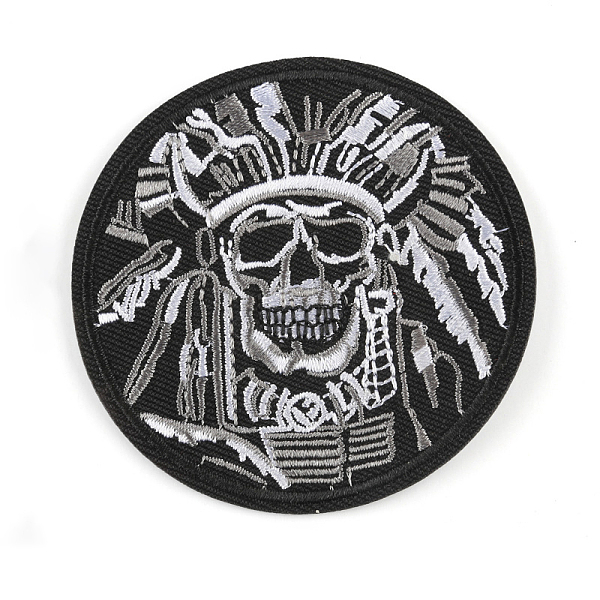 PandaHall Computerized Embroidery Cloth Sew on Patches, Costume Accessories, Skull, Black, 71x71mm Cloth Skull Black
PandaHall Computerized Embroidery Cloth Sew on Patches, Costume Accessories, Skull, Black, 71x71mm Cloth Skull Black