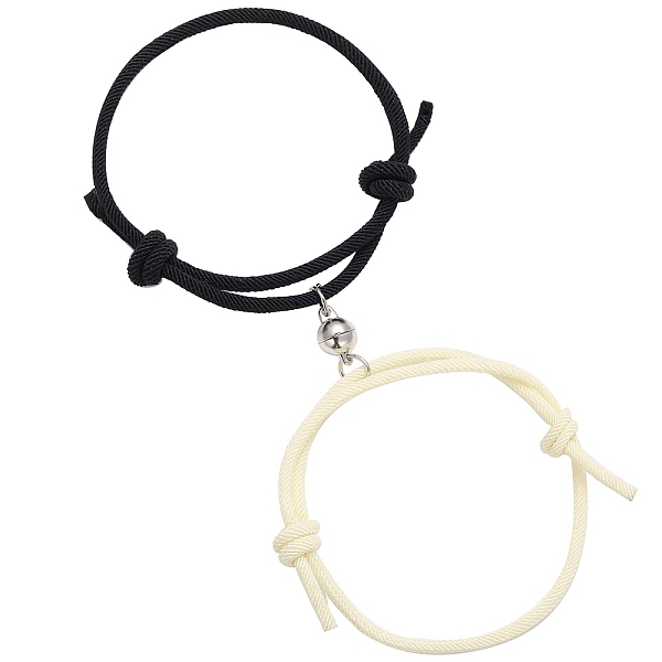 PandaHall 2Pcs Magnetic Alloy Matching Charm Bracelets Set, Adjustable Couple Bracelets for Valentine's Day, Black and White, Heart, 11-3/4..., Multicolor
PandaHall 2Pcs Magnetic Alloy Matching Charm Bracelets Set, Adjustable Couple Bracelets for Valentine's Day, Black and White, Heart, 11-3/4..., Multicolor