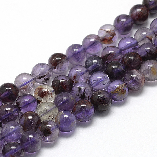 PandaHall Natural Rutilated Quartz Beads Strands, Round, 8mm, Hole: 1mm, about 45~48pcs/strand, 15.7 inch Rutilated Quartz Round
PandaHall Natural Rutilated Quartz Beads Strands, Round, 8mm, Hole: 1mm, about 45~48pcs/strand, 15.7 inch Rutilated Quartz Round