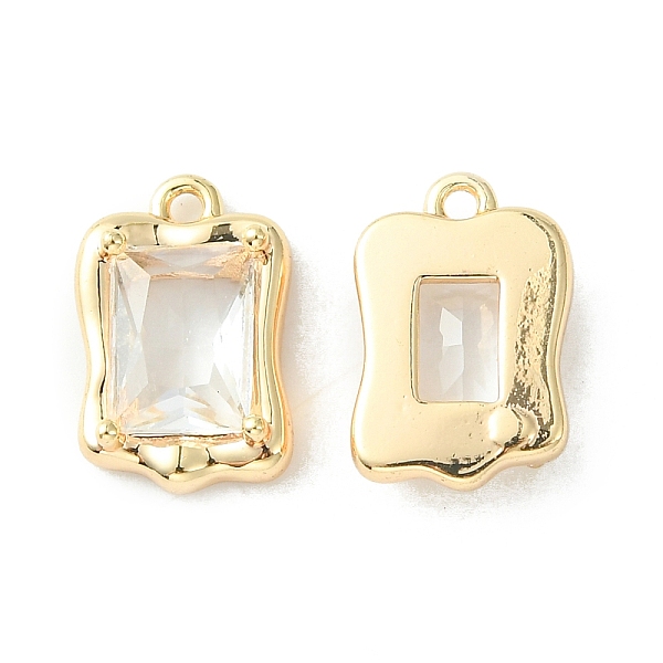PandaHall Brass Micro Pave Clear Cubic Zirconia Charms, Irregular Rectangle Charm, Real 18K Gold Plated, 13.5x9x4mm, Hole: 1.2mm Brass+Cubic...
PandaHall Brass Micro Pave Clear Cubic Zirconia Charms, Irregular Rectangle Charm, Real 18K Gold Plated, 13.5x9x4mm, Hole: 1.2mm Brass+Cubic...