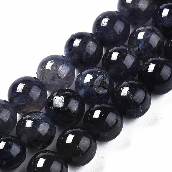 PandaHall Natural Iolite/Cordierite/Dichroite Beads Strands, Round, 8mm, Hole: 1mm, about 46pcs/strand, 15.35 inch(39cm) Iolite Round
PandaHall Natural Iolite/Cordierite/Dichroite Beads Strands, Round, 8mm, Hole: 1mm, about 46pcs/strand, 15.35 inch(39cm) Iolite Round