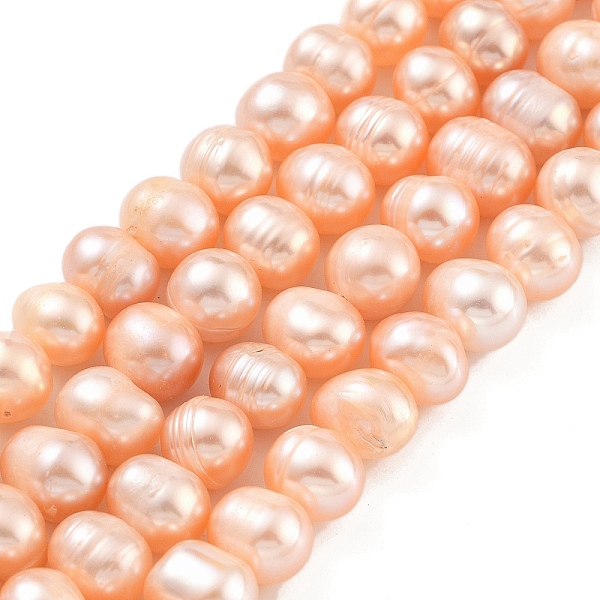 PandaHall Natural Cultured Freshwater Pearl Beads Strands, Potato, Coral, 7~8mm, Hole: 0.6mm, about 26pcs/strand, 6.69 inch(17cm) Pearl..., Red
PandaHall Natural Cultured Freshwater Pearl Beads Strands, Potato, Coral, 7~8mm, Hole: 0.6mm, about 26pcs/strand, 6.69 inch(17cm) Pearl..., Red