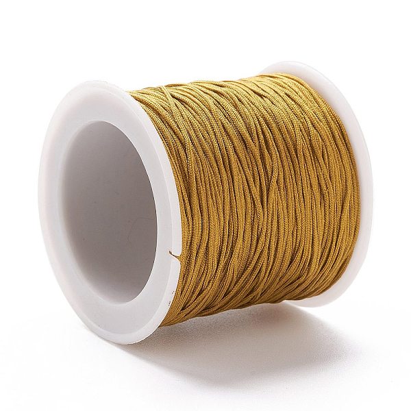 PandaHall Nylon Thread, DIY Material for Jewelry Making, Goldenrod, 1mm, 100yards/roll Nylon Gold
PandaHall Nylon Thread, DIY Material for Jewelry Making, Goldenrod, 1mm, 100yards/roll Nylon Gold