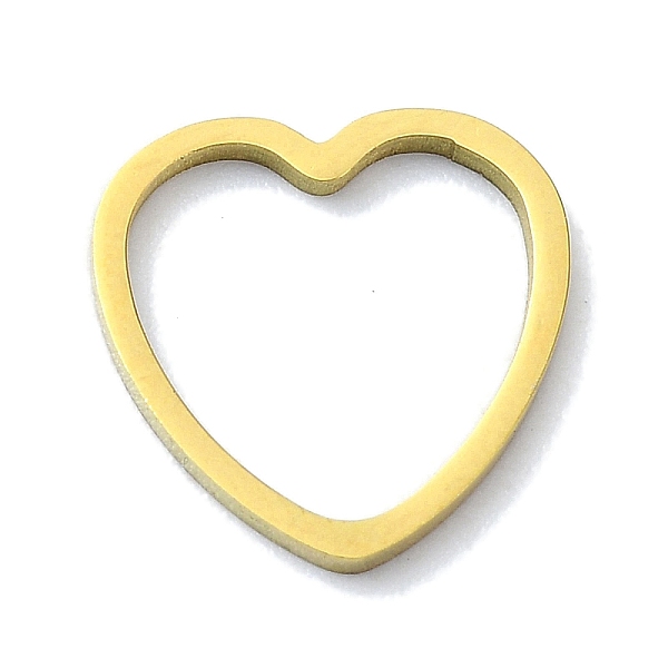 PandaHall 304 Stainless Steel Linking Rings, Heart, Golden, 11.5x12x1mm 304 Stainless Steel Heart
PandaHall 304 Stainless Steel Linking Rings, Heart, Golden, 11.5x12x1mm 304 Stainless Steel Heart