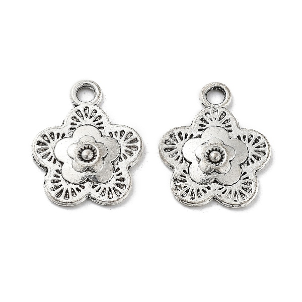 PandaHall Tibetan Style Alloy Pendants, Cadmium Free & Lead Free, Flower, Antique Silver, 18.5x15x2mm, Hole: 2.4mm, about 769pcs/1000g Alloy...
PandaHall Tibetan Style Alloy Pendants, Cadmium Free & Lead Free, Flower, Antique Silver, 18.5x15x2mm, Hole: 2.4mm, about 769pcs/1000g Alloy...