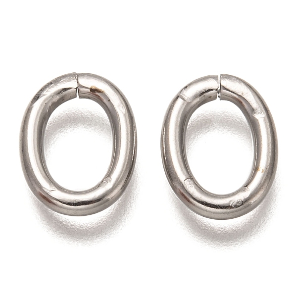 PandaHall 201 Stainless Steel Jump Ring, Open Jump Rings, Oval, Stainless Steel Color, 12x9x2mm, Inner Diameter: 8x5mm 201 Stainless Steel
PandaHall 201 Stainless Steel Jump Ring, Open Jump Rings, Oval, Stainless Steel Color, 12x9x2mm, Inner Diameter: 8x5mm 201 Stainless Steel