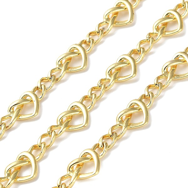 PandaHall Rack Plating Brass Heart Link Chains, Figaro Chains, Soldered, with Spool, Cadmium Free & Lead Free, Real 18K Gold Plated...
PandaHall Rack Plating Brass Heart Link Chains, Figaro Chains, Soldered, with Spool, Cadmium Free & Lead Free, Real 18K Gold Plated...