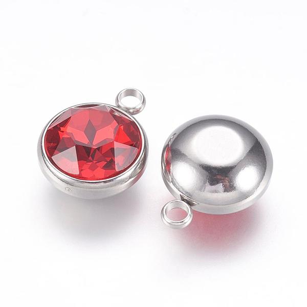 PandaHall K9 Glass Rhinestone Pendants, July Birthstone Charms, with 304 Stainless Steel Findings, Flat Round, Red, 18x14x9mm, Hole: 2.5mm...
PandaHall K9 Glass Rhinestone Pendants, July Birthstone Charms, with 304 Stainless Steel Findings, Flat Round, Red, 18x14x9mm, Hole: 2.5mm...