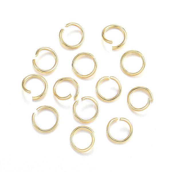PandaHall 304 Stainless Steel Jump Rings, Open Jump Rings, Real 24k Gold Plated, 18 Gauge, 8x1mm 304 Stainless Steel
PandaHall 304 Stainless Steel Jump Rings, Open Jump Rings, Real 24k Gold Plated, 18 Gauge, 8x1mm 304 Stainless Steel