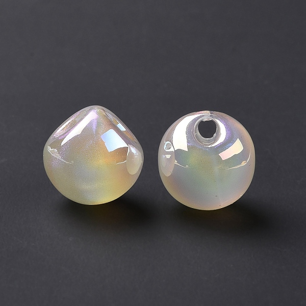 PandaHall Opaque Acrylic Beads, AB Color Platedm Top Drilled Beads, Round, Beige, 16x16x16mm, Hole: 4mm Acrylic Round Yellow
PandaHall Opaque Acrylic Beads, AB Color Platedm Top Drilled Beads, Round, Beige, 16x16x16mm, Hole: 4mm Acrylic Round Yellow