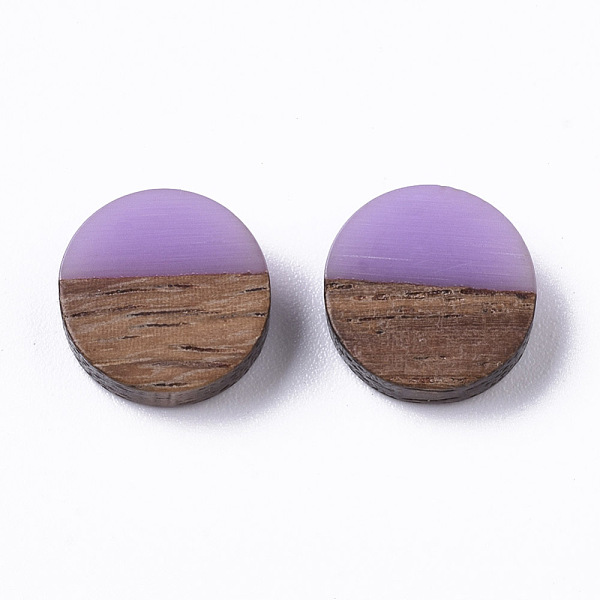 PandaHall Resin & Wood Cabochons, Flat Round, Orchid, 10x2.5~4mm Resin+Wood Flat Round Purple
PandaHall Resin & Wood Cabochons, Flat Round, Orchid, 10x2.5~4mm Resin+Wood Flat Round Purple