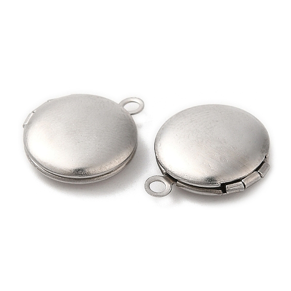 PandaHall 316 Surgical Stainless Steel Locket Pendants, Flat Round Charm, Stainless Steel Color, 16x13x4mm, Hole: 1.6mm, Inner Diameter: 8mm...
PandaHall 316 Surgical Stainless Steel Locket Pendants, Flat Round Charm, Stainless Steel Color, 16x13x4mm, Hole: 1.6mm, Inner Diameter: 8mm...
