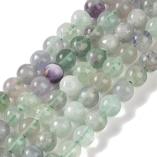 PandaHall Natural Fluorite Beads Strands, Round, Grade AB, 6mm, Hole: 1mm, about 61~67pcs/strand, 15.16''(38.5cm) Fluorite Round
PandaHall Natural Fluorite Beads Strands, Round, Grade AB, 6mm, Hole: 1mm, about 61~67pcs/strand, 15.16''(38.5cm) Fluorite Round