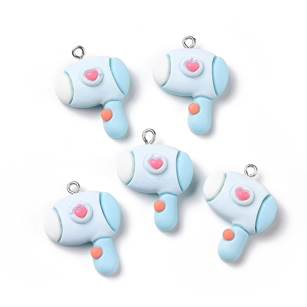 PandaHall Opaque Resin Pendants, with Platinum Tone Iron Loops, Hair Dryer, Light Sky Blue, 29x22.5x10mm, Hole: 2mm Resin Furniture &...
PandaHall Opaque Resin Pendants, with Platinum Tone Iron Loops, Hair Dryer, Light Sky Blue, 29x22.5x10mm, Hole: 2mm Resin Furniture &...