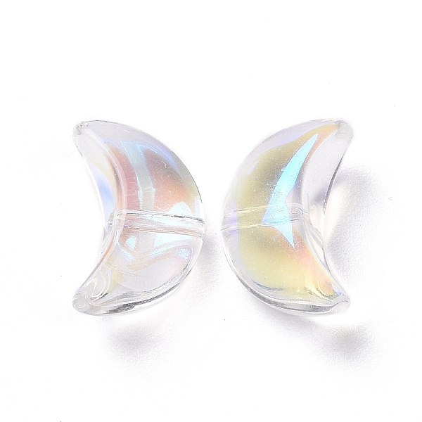 PandaHall Transparent Electroplate Glass Beads, AB Color Plated, Moon, Clear, 14x9x6.5mm, Hole: 1.2mm Glass Moon Clear
PandaHall Transparent Electroplate Glass Beads, AB Color Plated, Moon, Clear, 14x9x6.5mm, Hole: 1.2mm Glass Moon Clear