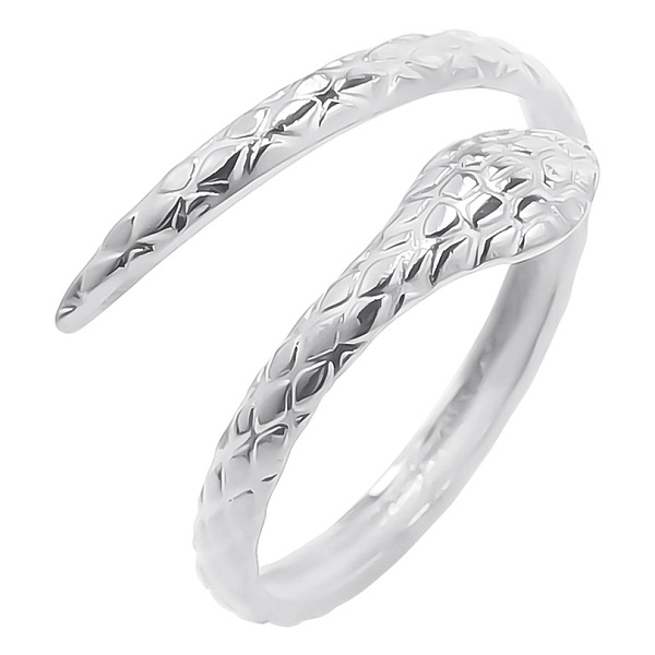 PandaHall Titanium Steel Adjustable Snake Ring, Open Cuff Rings for Men and Women, Stainless Steel Color Titanium Steel
PandaHall Titanium Steel Adjustable Snake Ring, Open Cuff Rings for Men and Women, Stainless Steel Color Titanium Steel