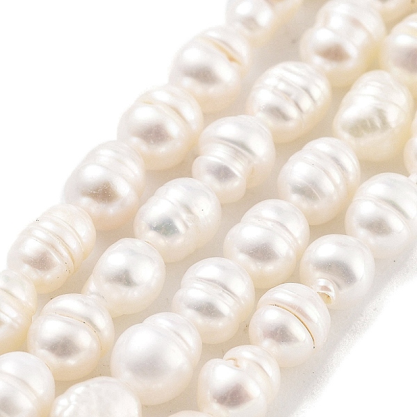 PandaHall Natural Cultured Freshwater Pearl Beads Strands, Grade A+, Rice, Snow, 3.5~4mm, Hole: 0.5mm, about 34pcs/strand, 7.09''(18cm)..., White
PandaHall Natural Cultured Freshwater Pearl Beads Strands, Grade A+, Rice, Snow, 3.5~4mm, Hole: 0.5mm, about 34pcs/strand, 7.09''(18cm)..., White