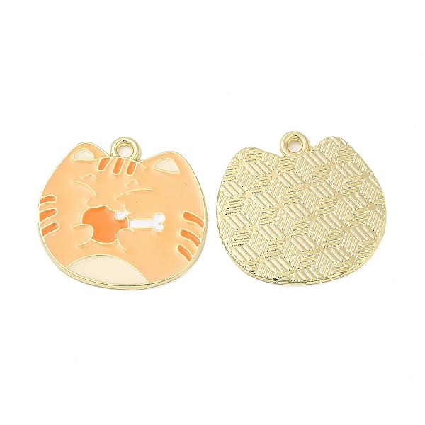 PandaHall Alloy Enamel Pendants, Golden, Cat Charm, Navajo White, 22.5x23.5x1.3mm, Hole: 1.5mm Alloy+Enamel Cat Shape
PandaHall Alloy Enamel Pendants, Golden, Cat Charm, Navajo White, 22.5x23.5x1.3mm, Hole: 1.5mm Alloy+Enamel Cat Shape