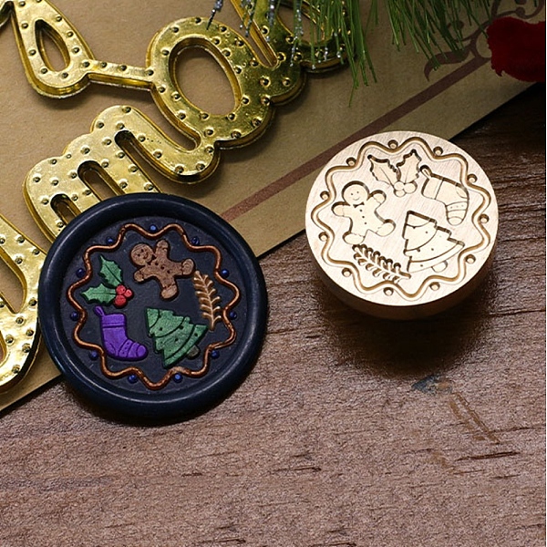 PandaHall Christmas Series Wax Seal Brass Stamp Head, for Wax Seal Stamp, Golden, Mixed Shapes, 25x14mm, Inner Diameter: 7.5mm Brass Mixed...
PandaHall Christmas Series Wax Seal Brass Stamp Head, for Wax Seal Stamp, Golden, Mixed Shapes, 25x14mm, Inner Diameter: 7.5mm Brass Mixed...