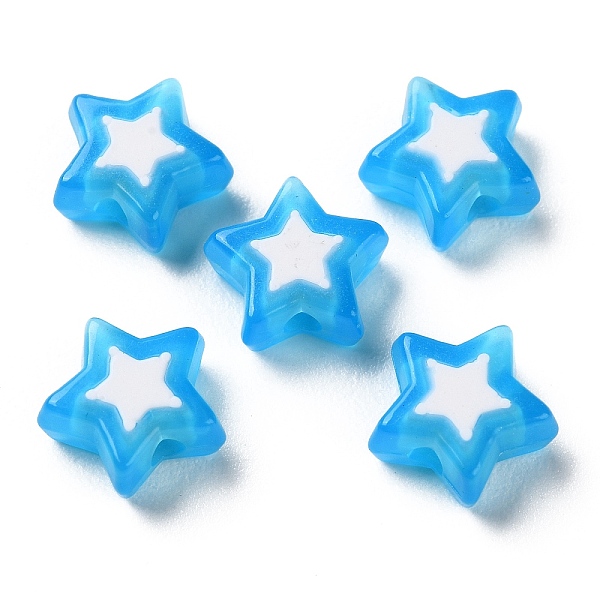 PandaHall Star Acrylic Beads, Bead in Bead, Deep Sky Blue, 8.5x9x4mm, Hole: 1.8mm, about 2941pcs/500g Acrylic Star
PandaHall Star Acrylic Beads, Bead in Bead, Deep Sky Blue, 8.5x9x4mm, Hole: 1.8mm, about 2941pcs/500g Acrylic Star