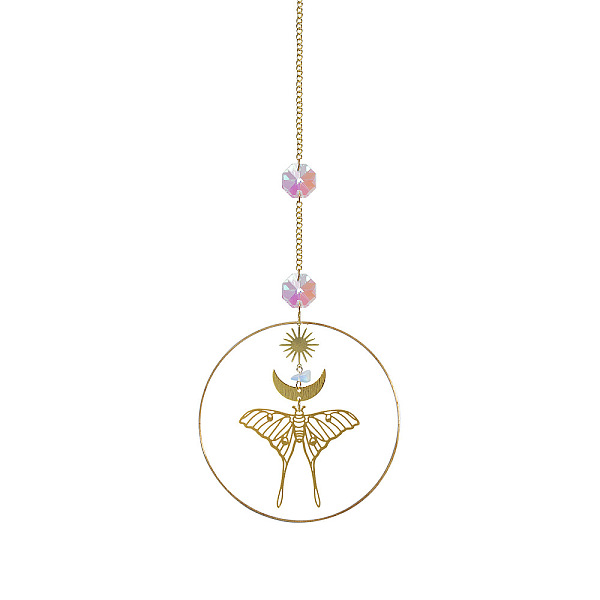 PandaHall Iron Pendant Decorations, Hanging Suncatchers, with Glass Octagon Link, for Home Garden Decorations, Butterfly, 300mm Glass...
PandaHall Iron Pendant Decorations, Hanging Suncatchers, with Glass Octagon Link, for Home Garden Decorations, Butterfly, 300mm Glass...