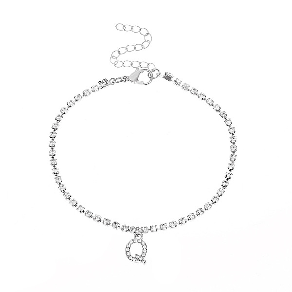 PandaHall Fashionable and Creative Rhinestone Anklet Bracelets, English Letter Q Hip-hop Creative Beach Anklet for Women Alloy
PandaHall Fashionable and Creative Rhinestone Anklet Bracelets, English Letter Q Hip-hop Creative Beach Anklet for Women Alloy
