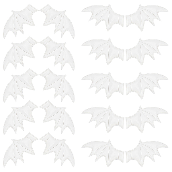 PandaHall GORGECRAFT 2 Style 40PCS Leather Halloween Bat Wings DIY Crafts Bat Wing Spooky Bats Halloween Decorations for Hair Ornament &..., Silver
PandaHall GORGECRAFT 2 Style 40PCS Leather Halloween Bat Wings DIY Crafts Bat Wing Spooky Bats Halloween Decorations for Hair Ornament &..., Silver