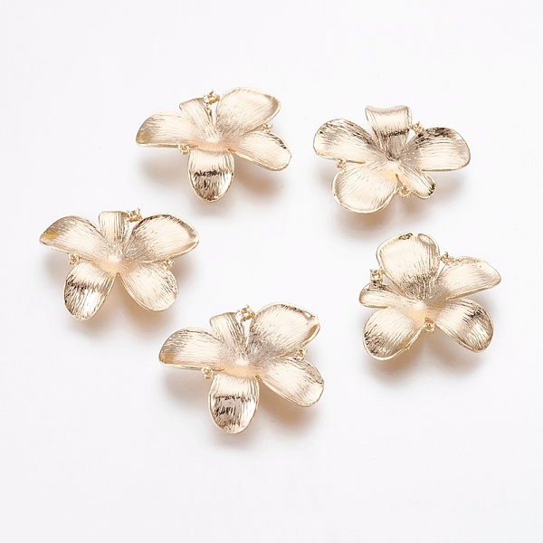 PandaHall Brass Pendant Rhinestone Settings, Flower, Real 18K Gold Plated, Fit For 0.8~2mm rhinestone, 30x29.5x3mm, Hole: 1mm Brass Flower
PandaHall Brass Pendant Rhinestone Settings, Flower, Real 18K Gold Plated, Fit For 0.8~2mm rhinestone, 30x29.5x3mm, Hole: 1mm Brass Flower