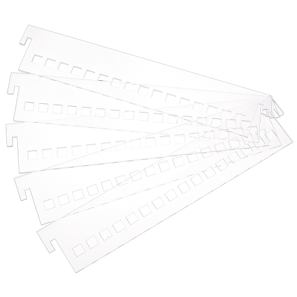PandaHall Acrylic Thread Winding Boards, Rectangle Floss Bobbin, Thread Organizer Card for Cross-Stitch, Clear, 300x60x3mm, Hole: 10x10mm...
PandaHall Acrylic Thread Winding Boards, Rectangle Floss Bobbin, Thread Organizer Card for Cross-Stitch, Clear, 300x60x3mm, Hole: 10x10mm...