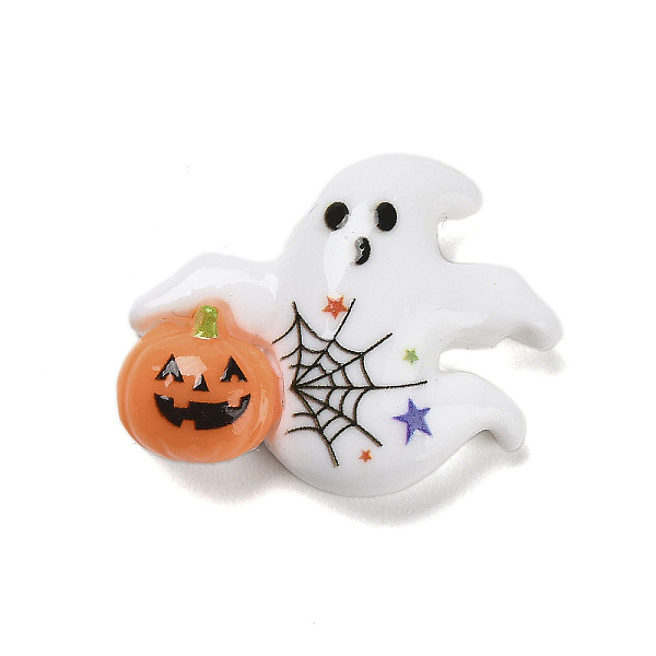 PandaHall Hallowmas Opaque Resin Decoden Cabochons, Ghost with Pumpkin, White, 21x27x7.5mm Resin Ghost White
PandaHall Hallowmas Opaque Resin Decoden Cabochons, Ghost with Pumpkin, White, 21x27x7.5mm Resin Ghost White