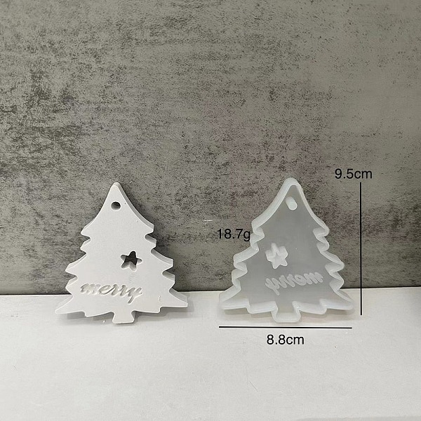 PandaHall DIY Christmas Theme Decoration Silicone Molds, for UV Resin & Epoxy Resin Craft Making, White, Christmas Tree, 94x87x13mm, Inner...
PandaHall DIY Christmas Theme Decoration Silicone Molds, for UV Resin & Epoxy Resin Craft Making, White, Christmas Tree, 94x87x13mm, Inner...
