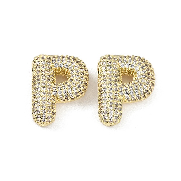 PandaHall Brass Micro Pave Clear Cubic Zirconia Pendants, Letter P, 20x25x8mm, hole: 3.5x2.5mm Brass+Cubic Zirconia Letter P Clear
PandaHall Brass Micro Pave Clear Cubic Zirconia Pendants, Letter P, 20x25x8mm, hole: 3.5x2.5mm Brass+Cubic Zirconia Letter P Clear