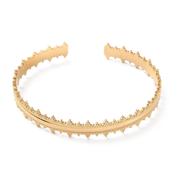 PandaHall 304 Stainless Steel Cuff Bangles, Golden, Inner Diameter: 2-1/4 inch(5.7cm) 304 Stainless Steel
PandaHall 304 Stainless Steel Cuff Bangles, Golden, Inner Diameter: 2-1/4 inch(5.7cm) 304 Stainless Steel