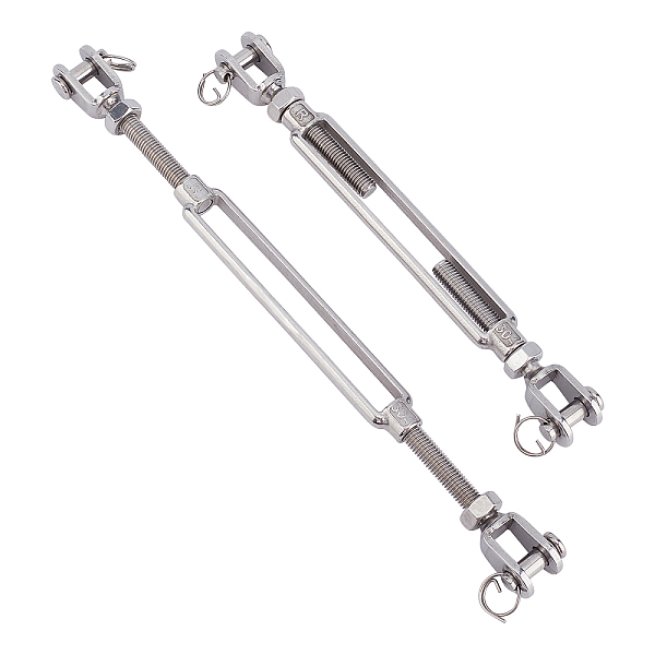 PandaHall SUPERFINDINGS 304 Stainless Steel Flower Basket Screw Rotate Chain Wire Rope Tensioner Bloom Bolt Tension Turnbuckle, Stainless...
PandaHall SUPERFINDINGS 304 Stainless Steel Flower Basket Screw Rotate Chain Wire Rope Tensioner Bloom Bolt Tension Turnbuckle, Stainless...