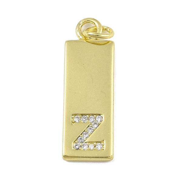 PandaHall Brass Micro Pave Clear Cubic Zirconia Pendants, Real 18K Gold Plated, Rectangle, Letter Z, 23.5x7.5x2mm, Hole: 3mm Brass+Cubic...
PandaHall Brass Micro Pave Clear Cubic Zirconia Pendants, Real 18K Gold Plated, Rectangle, Letter Z, 23.5x7.5x2mm, Hole: 3mm Brass+Cubic...