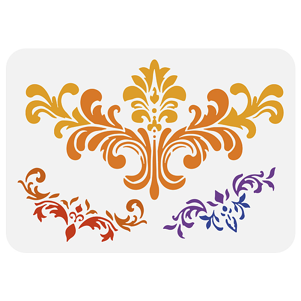 PandaHall Plastic Hollow Out Drawing Painting Stencils Templates, for Painting on Scrapbook Fabric Tiles Floor Furniture Wood, Floral...
PandaHall Plastic Hollow Out Drawing Painting Stencils Templates, for Painting on Scrapbook Fabric Tiles Floor Furniture Wood, Floral...