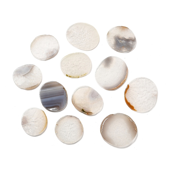 PandaHall Natural Agate Home Display Decorations, Oval, 35~60x30~55x5~6mm Natural Agate Oval
PandaHall Natural Agate Home Display Decorations, Oval, 35~60x30~55x5~6mm Natural Agate Oval