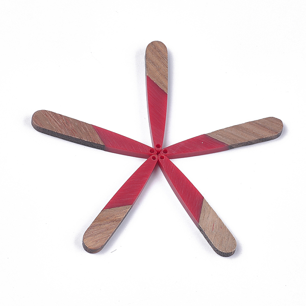 PandaHall Resin & Wood Pendants, Teardrop, Red, 44x7.5x3mm, Hole: 1.2mm Resin+Wood Teardrop Red
PandaHall Resin & Wood Pendants, Teardrop, Red, 44x7.5x3mm, Hole: 1.2mm Resin+Wood Teardrop Red