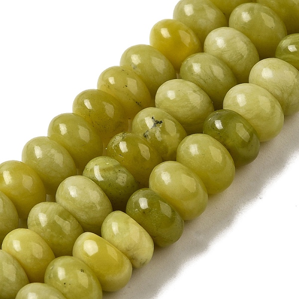 PandaHall Natural Xinyi Jade/Southern Jade Beads Strands, Rondelle, 10x6~6.5mm, Hole: 1mm, about 59~61pcs/strand, 14.57~15.16 inch...
PandaHall Natural Xinyi Jade/Southern Jade Beads Strands, Rondelle, 10x6~6.5mm, Hole: 1mm, about 59~61pcs/strand, 14.57~15.16 inch...